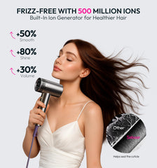 Seboar diffuser attachment with magnetic mount enables even, voluminous curls and reduced frizz.