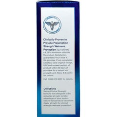 Secret Clinical Strength invisible solid dry top application closeup highlighting invisible finish