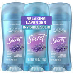 Secret Fresh invisible-solid application shows clear protection for all-day confidence.