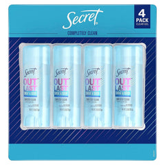Secret Outlast Clear Gel bottle for long-lasting odor protection and freshness.