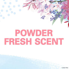 Secret Wide Solid Pwdr Fresh scent offers clean, refreshing aroma for all-day confidence