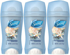 Secret Scent Expressions Va Va Vanilla invisible solid applies smoothly for all-day dry protection.