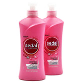 Sedal Co-Creations Ceramidas Leave-In bottle for smooth, shiny hair.