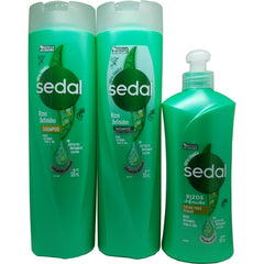 Sedal Rizos Definidos set packaging highlights the three-piece system for defined curls.