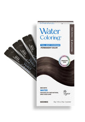 SEEDBEE Korean permanent hair dye packets for at-home color with gray coverage.