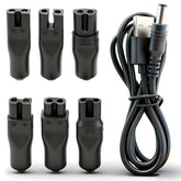 SEEHOM 5V charger cord front view for clippers and shavers, convenient charging.