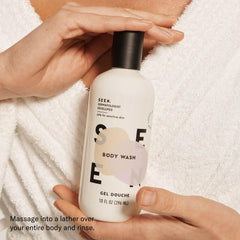 SEEN Body Wash bisabolol ingredient close-up underscores skin-soothing properties