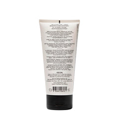 Visible ingredients of SEEN Curly Creme for natural hair care.
