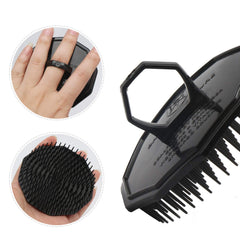 Segbeauty ergonomic grass-shape handle brush promotes comfortable grip during washing.