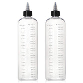 Segbeauty hair-dye bottles with graduated scale for precise mixing