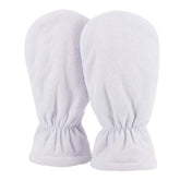 Segbeauty paraffin wax mitts worn on hands for at-home spa hydration.