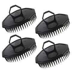 Segbeauty scalp massage shampoo brush with black ringed handle for thorough cleansing and relaxation.