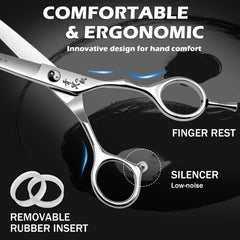 SEIMEIKEN convex blade close-up highlights razor-sharp edge for clean finishes.