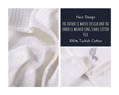 SELARUS hair towel wrap loop system ensures secure wear.