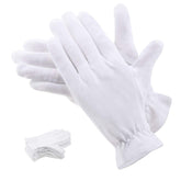 Selizo 100% cotton gloves packaging closeup breathable fabric for comfortable wear