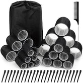 Selizo hair roller set four sizes close-up for versatile curls.