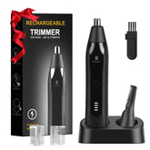 Selouj nose-ear-trimmer-heads enable precise, painless grooming with interchangeable heads.