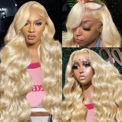 SEMANK 613 lace front wig closeup shows natural hairline for seamless daily wear.