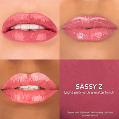 SeneGence LipSense transfer-proof formula stays put through kisses and daily activities