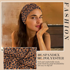 SENMAY headbands non-slip grip keeps in place during workouts.