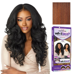 Sensationnel What Lace 13x6 front view shows natural density.