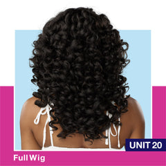 Sensationnel Dashly Wig Unit 20 back view highlights secure construction