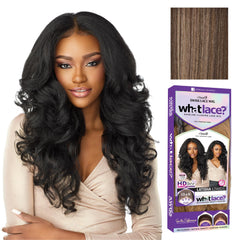 Sensationnel What Lace 13x6 front view shows natural density for a believable hairline.