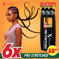 Sensationnel X-pression yaki texture close-up emphasizes lightweight natural feel