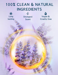 SEONNIX shower steamers natural lavender oil highlighting organic ingredients and mood lift.