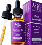 SeoulCeuticals rice bran oil glass skin application enhances hydration with a radiant finish.