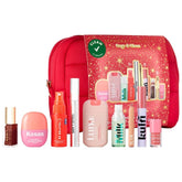 Sephora Cozy & Clean Makeup Holiday Gift Set hero image with nine clean essentials for gifting