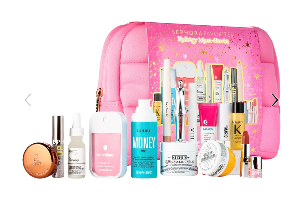 SEPHORA Favorites Holiday Must Haves gift set highlights bestselling items for gifting.