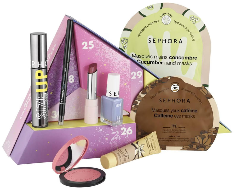 Sephora Moving Lights calendar cover reveals festive makeup surprises