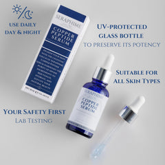 Seraphime Copper Peptides Serum Hyaluronic Acid focus for hydration