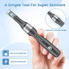 Sergand microneedle derma roller travel bag keeps your routine portable and organized.