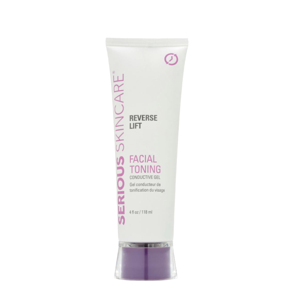 Serious Skincare collagen conductive gel for face microcurrent glide and enhanced conductivity.
