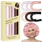 Seritant heatless curls overnight rods set ready to create long-lasting curls without heat