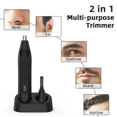Setonia ear-trimmer safety design for gentle ear hair trimming and skin comfort