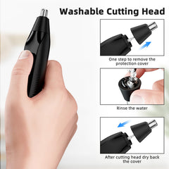 Setonia eyebrow trimmer 2-in-1 for clean lines and effortless facial grooming