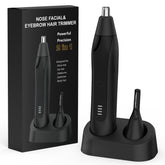 Setonia nose-trimmer with dual-edge blades for quick nose hair removal and precise grooming