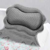 SetSail Bath Pillow provides ergonomic neck and back support for a relaxing soak.