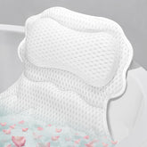SetSail bath pillow delivers ergonomic head and neck support for relaxing soaks