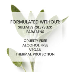SEVEN Gazar Blowout Butter finished hair with glossy, protected look.
