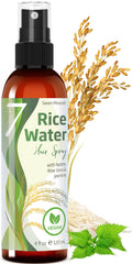 Seven Minerals fermented rice water spray bottle for daily hair growth support