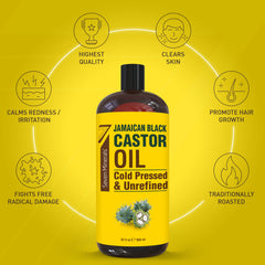 Seven Minerals oil label closeup showing pure ingredient and hexane-free claim