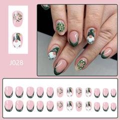 Sevgob Santa Claus nails add playful seasonal charm for parties