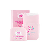 SEVICH hair gel for kids with comb demonstrates easy tame of flyaways and stray hairs.