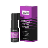 SEVICH hair styling powder packaging shown for quick volume solution