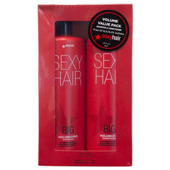 SexyHair Big Volumizing Conditioner bottle pour nourishes and smooths hair.
