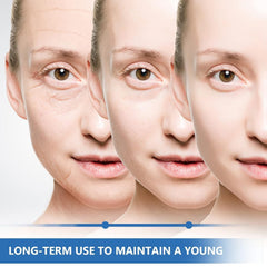 Sfuchin wrinkle tape on forehead demonstrates potential lifting effect for a refreshed look.